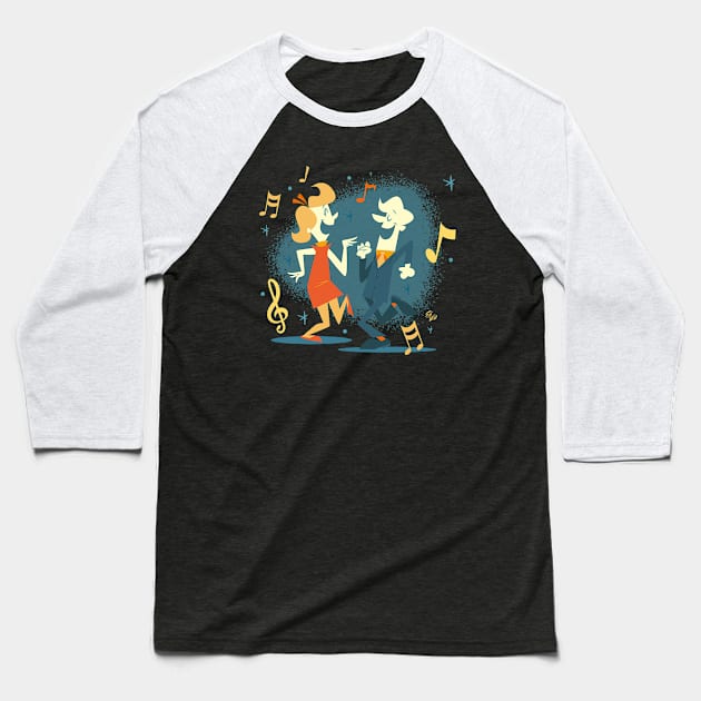 Keep dancing Baseball T-Shirt by edvill